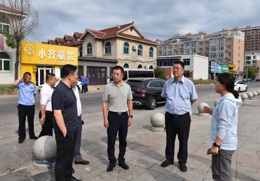 市人大常委会调研大石桥市市容环境综合管理工作情况