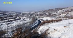 秀才岭雪景